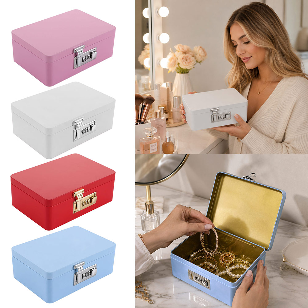 Medicine Cabinet Lock - Caja de almacenamiento con cerradura de