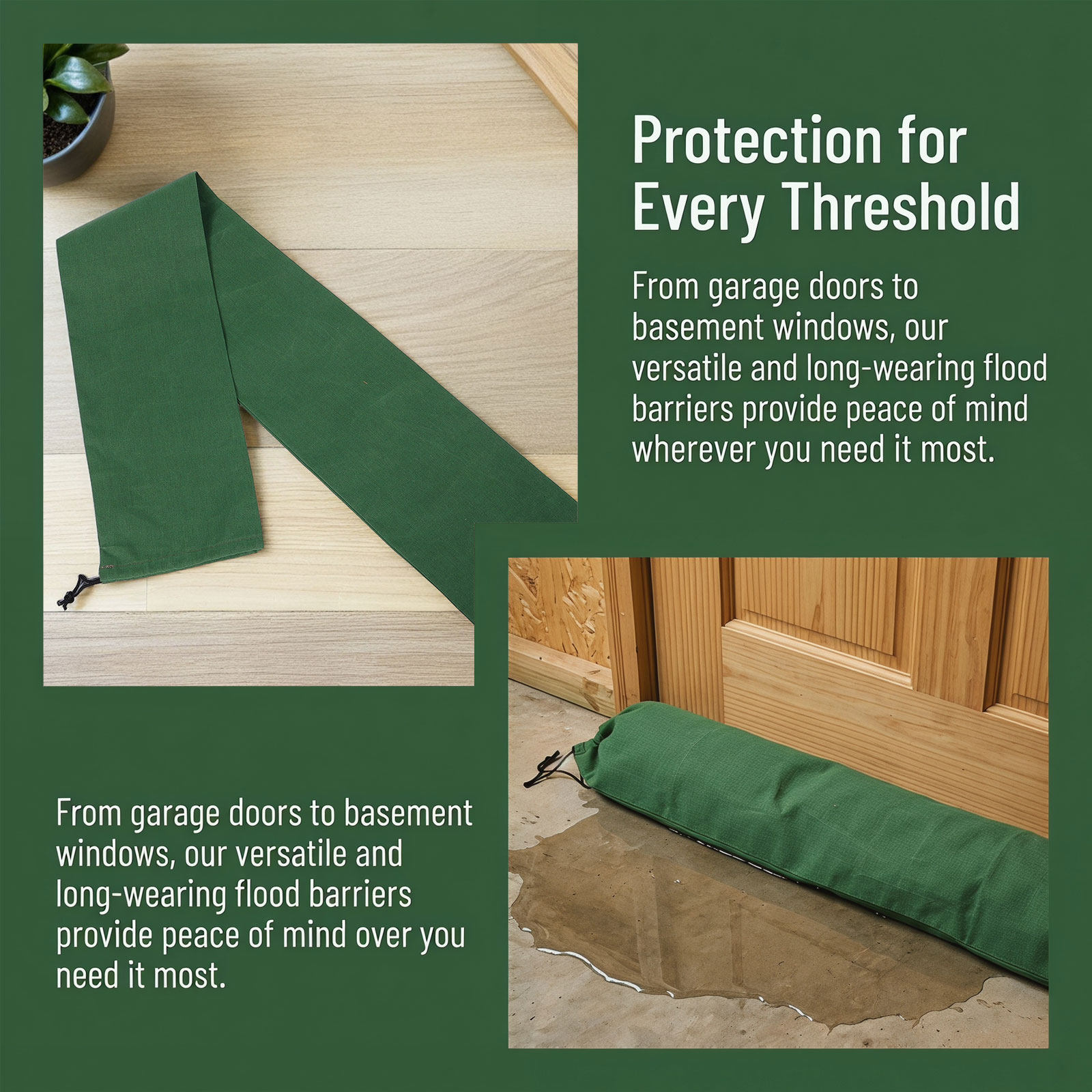 3 unidades de sacos de arena d - Flood Barrier Bag reseña y precio