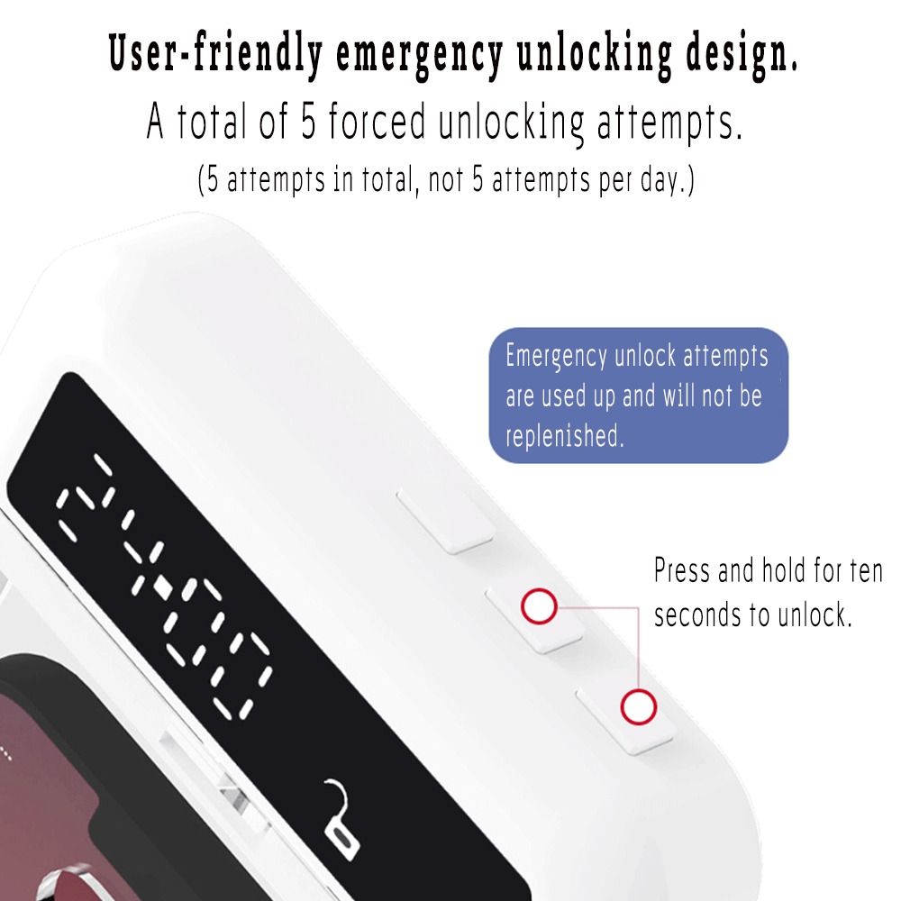Caja de Seguridad Portátil par - Medicine Cabinet Lock reseña y precio