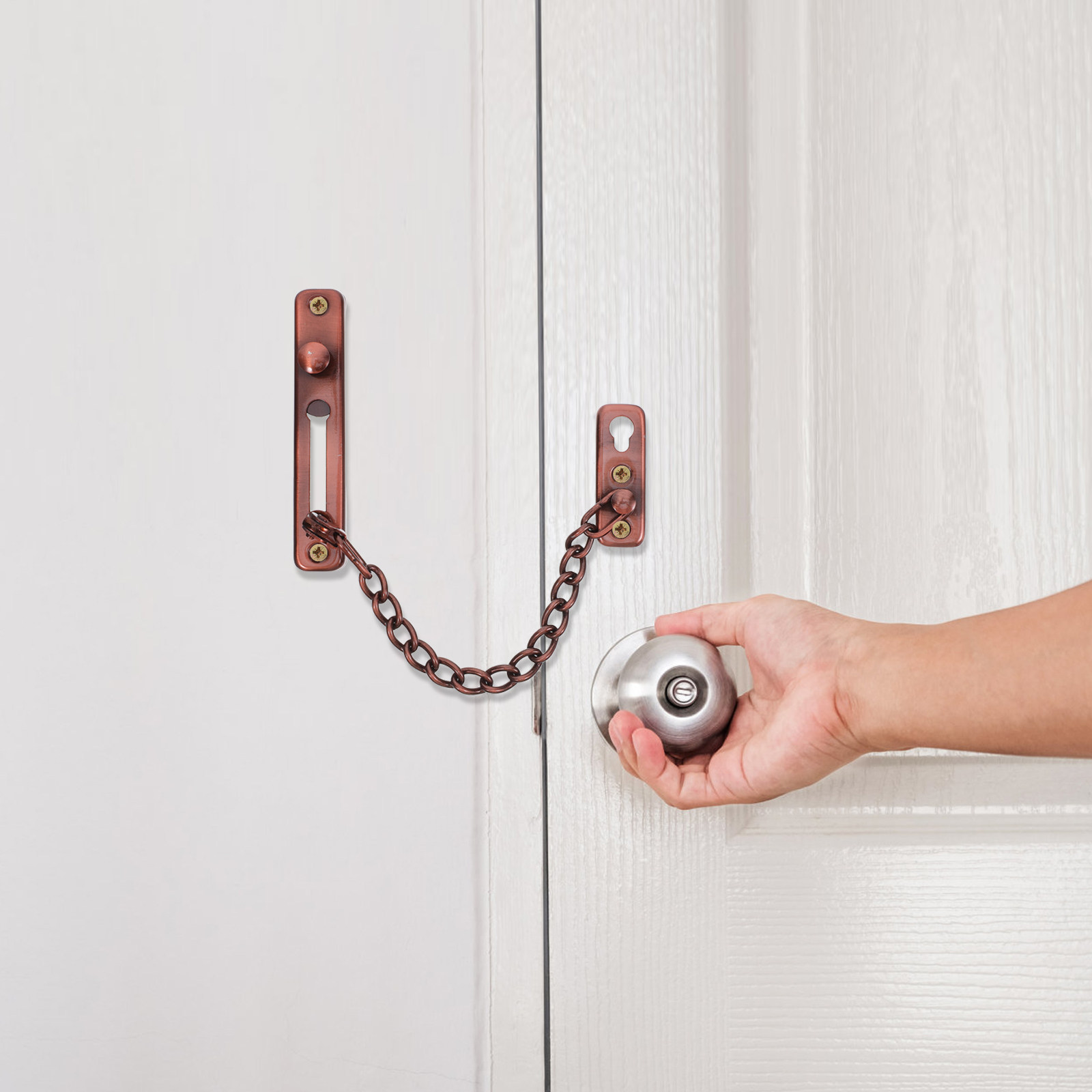 2 unidades de cadena de seguri - Security Chain Door reseña y precio